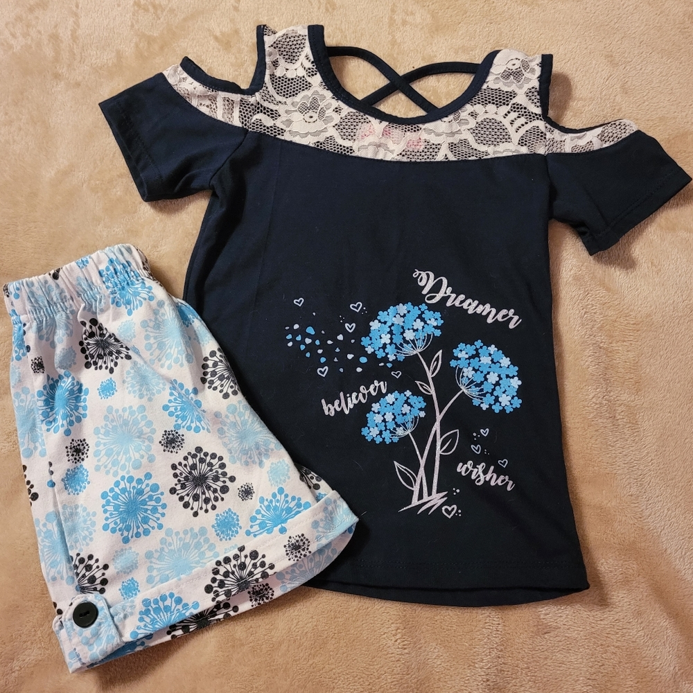 Girls Little Potatoes outfit size 5/6